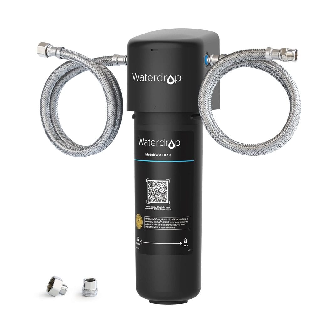 Photo of a Waterdrop 10UA Under Sink Water Filtration System