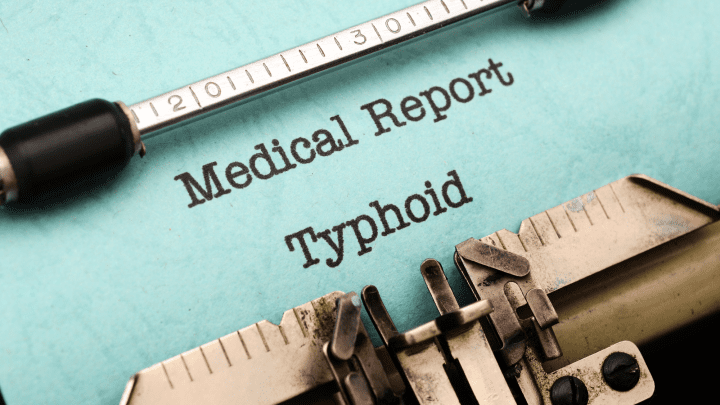 how typhoid spreads